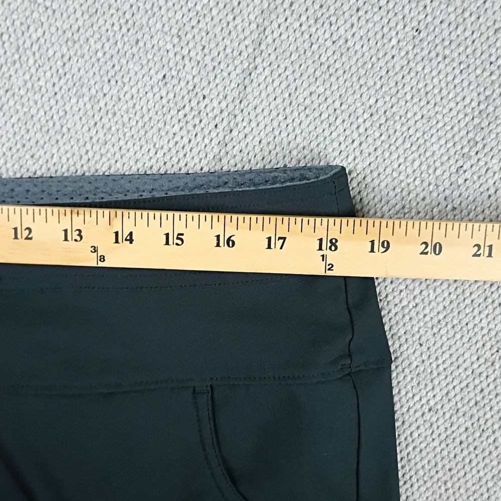 Mountain Hardwear Dynama Shorts Women 16 Black Excellent Hiking Athletic Stretch - Picture 7 of 11